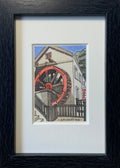 ‘Ballacregga Corn Mil Tearoom, Laxey.’ Original Ink and watercolour