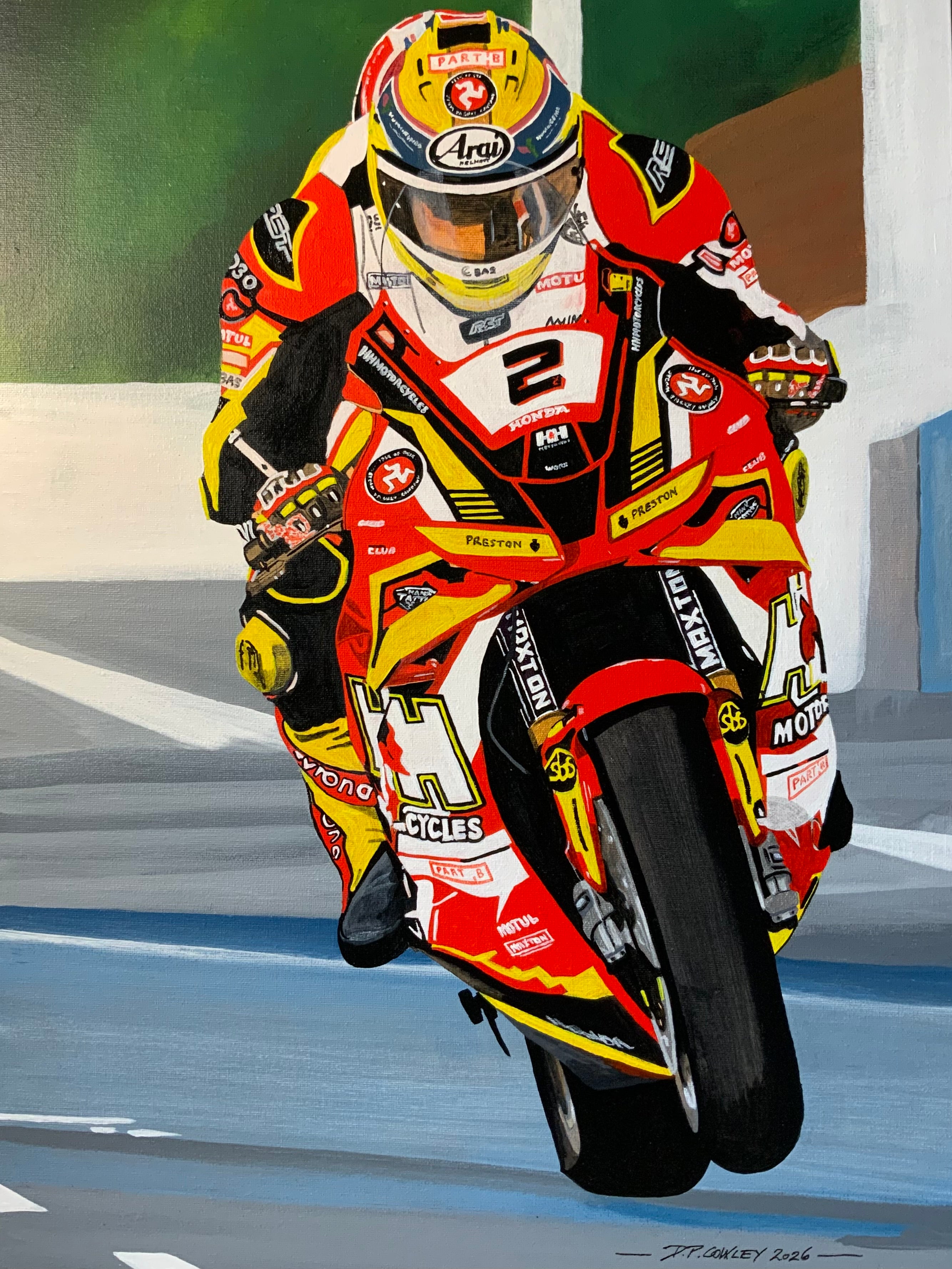 TT Rider Nathan Harrison