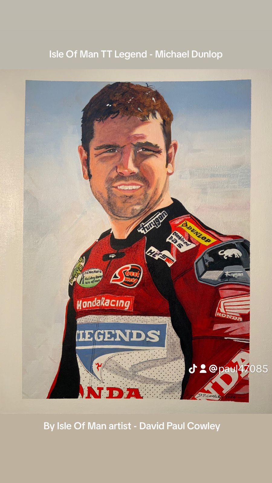 Michael Dunlop – Original Acrylic Painting