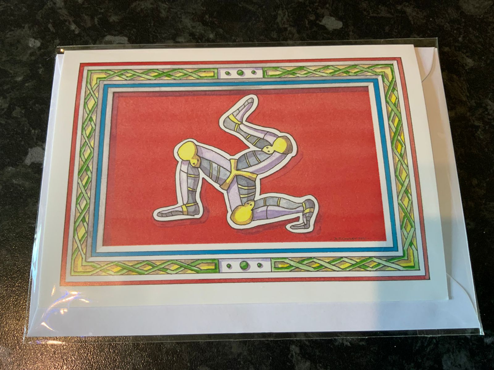 Three Legs of Man – A6 Greeting Card